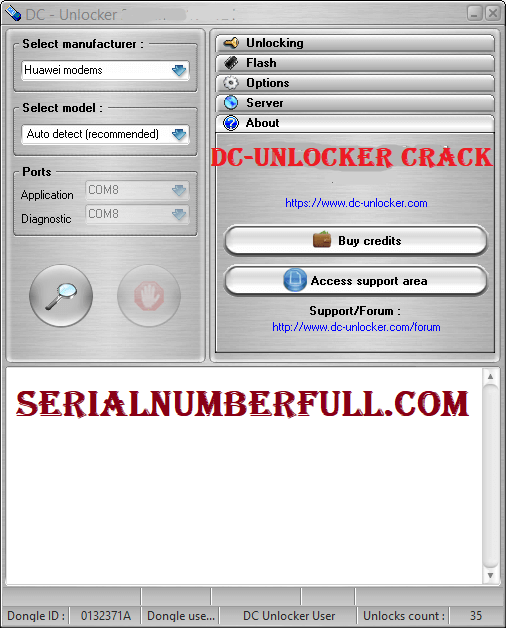 dc unlocker username and password